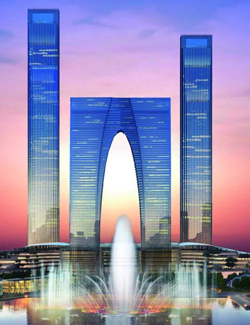 سوتشو سنتر بلازا (بوابة إلى الشرق) - 450 م