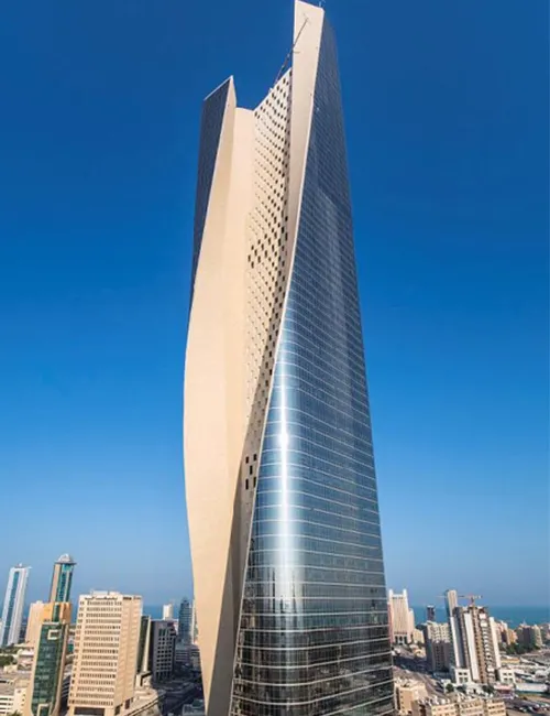 برج الحمرا ، مدينة الكويت-412م