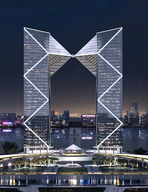 شانغهاي لينغانغ الجزيرة الغربية بنك الصين المركز المالي