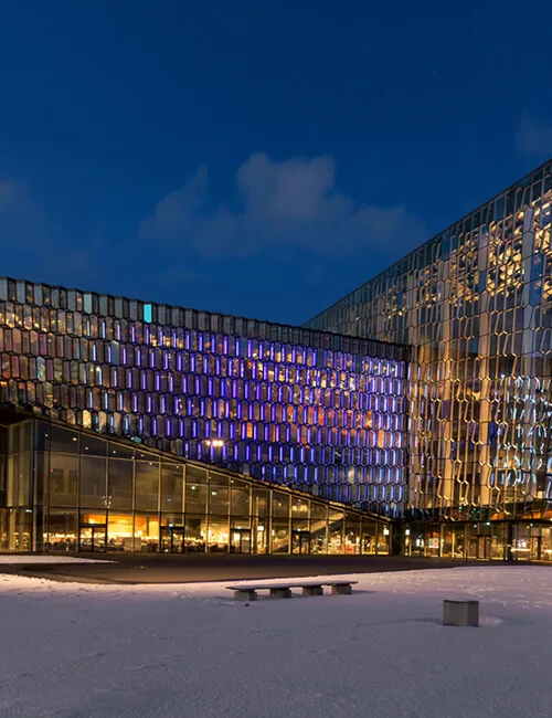 قاعة حفلات هاربا ، أيسلندا